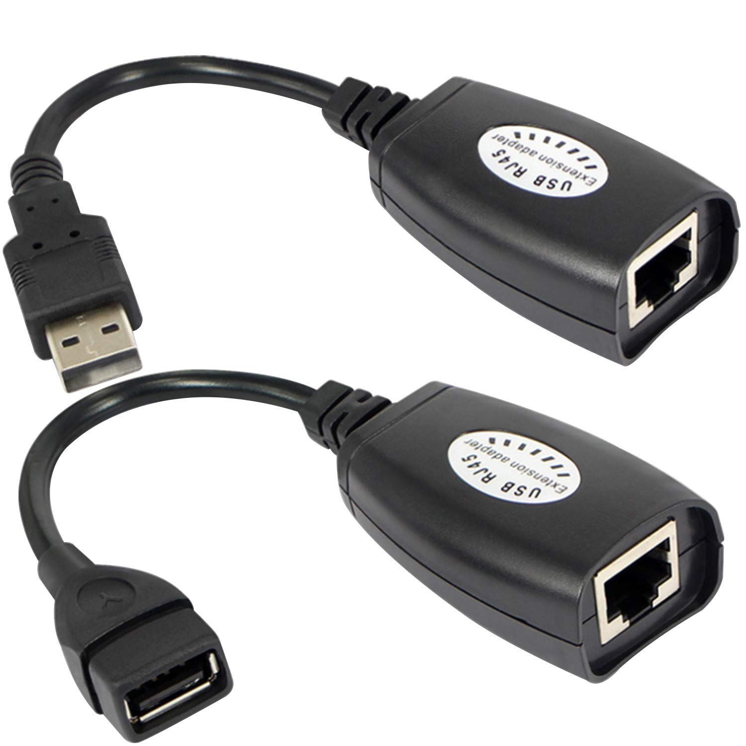 (未使用･未開封品)　USB to RJ45 LANケーブル変換アダプター/延長ケーブル v1yptgt Amazon.co.jp: origin USBエクステンダー USB2.0→RJ45→USB2.0